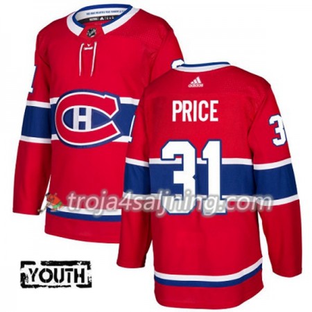 Montreal Canadiens tröja Carey Price 31 Röd 2017-2018 Adidas Authentic - NHL Tröjor Barn Montreal Canadiens tröja Carey Price 31 Röd 2017-2018 Adidas Authentic - NHL Tröjor Barn